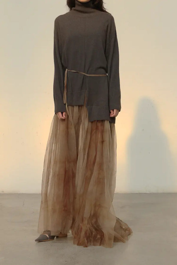 MUTEDANCE cashmere sweater dress MD20FW46